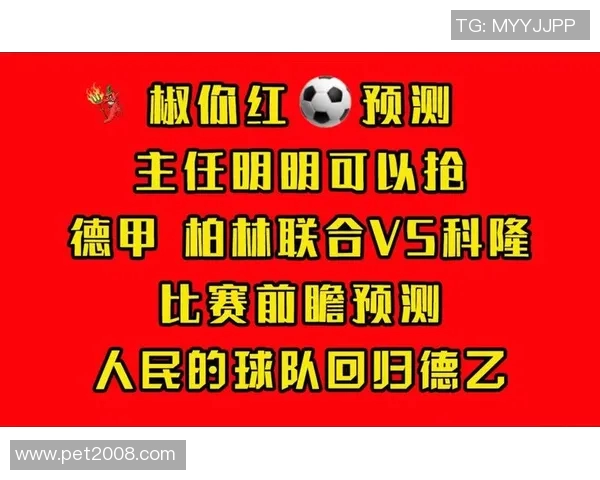 柏林联合与科隆对决前瞻分析及胜负预测解析